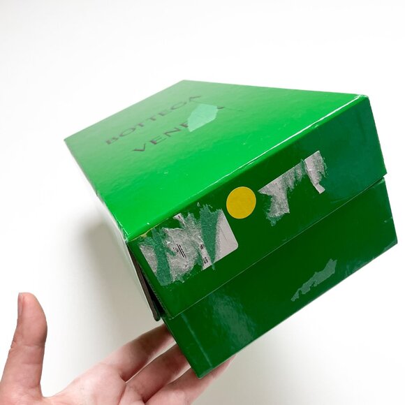 Bottega Veneta Stretch Gloss Sandals Leather Mule Oxide EU 37 US 7 NEW - Picture 12 of 15